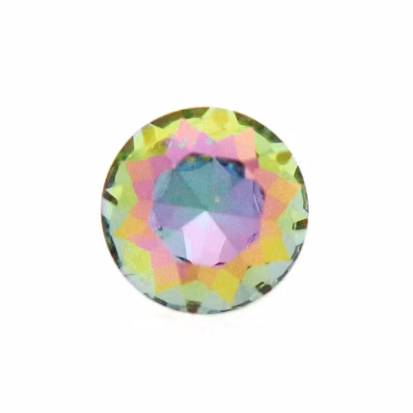 Light Rainbow A Kvalitet Kinesisk Round Stone 8mm 4st