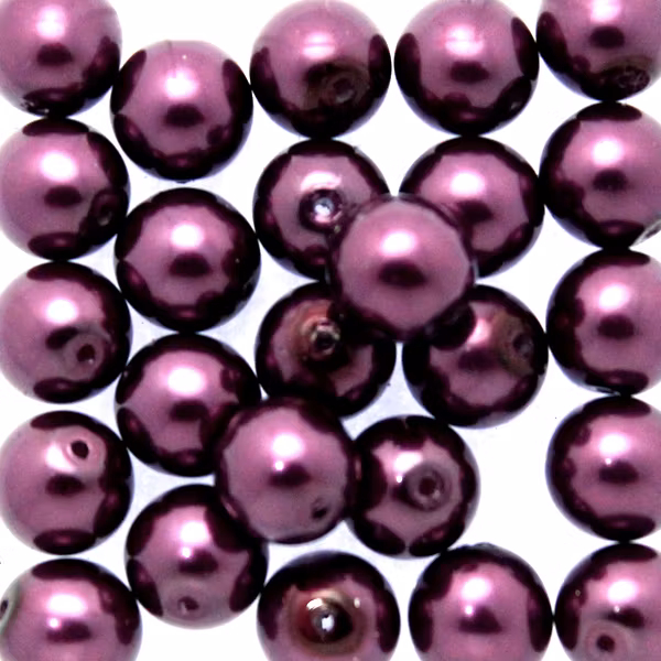 Purple Vaxade Runda/Druks 8mm 25st