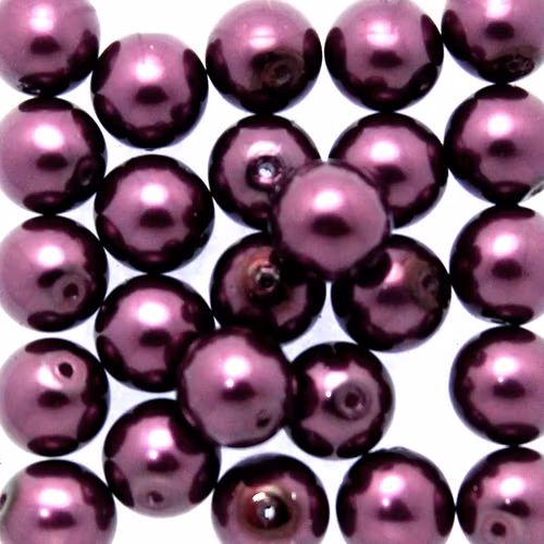 Purple Vaxade Runda/Druks 8mm 25st