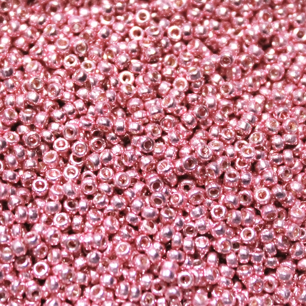 Duracoat Galvanized Hot Pink 15-4210 Miyuki Seedbeads 15/0 5g