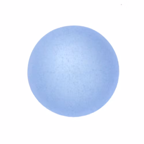 Alabaster Pastel Light Sapphire Cabochon Par Puca 18mm 1st