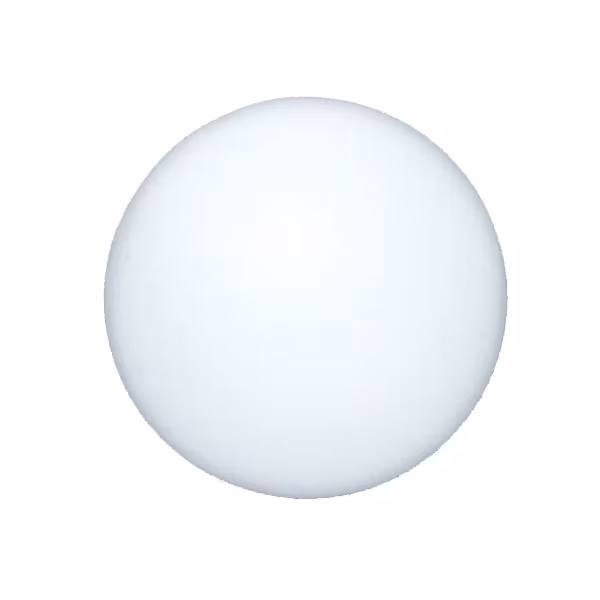 Alabaster Pastel White Cabochon Par Puca 25mm 1st