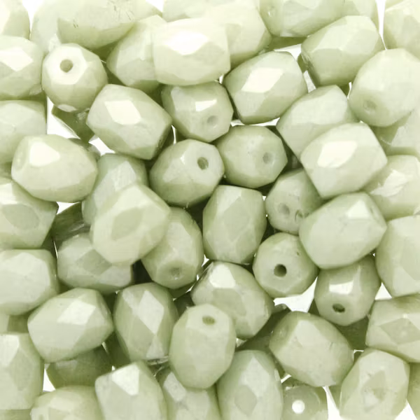 Opaque White Mint Luster Baros 5g