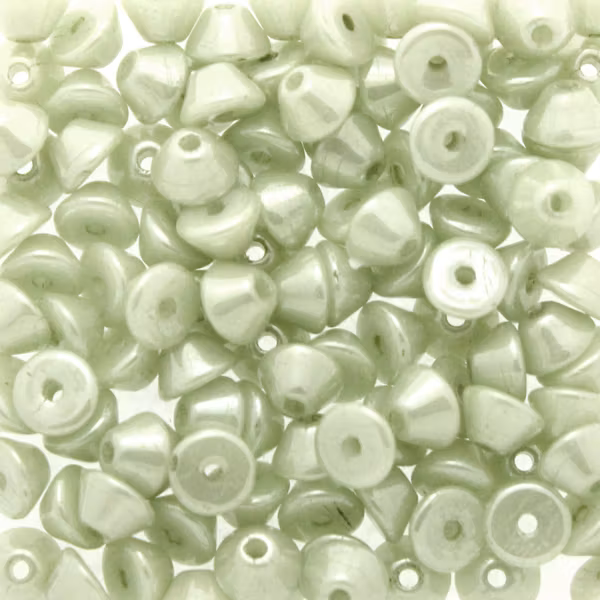 Opaque White Mint Luster Konos 5g