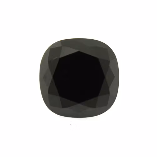 Jet A Kvalitet Kinesisk Strass Cushion Square 18mm 1st