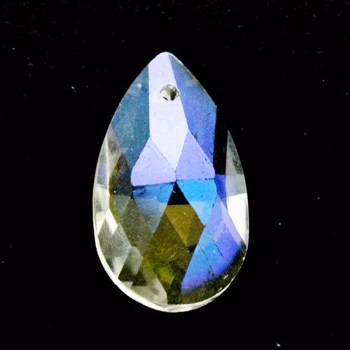 Crystal AB Pear Pendant 22x13mm 1st