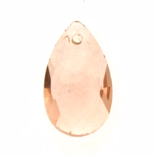 Peach Pear Pendant 22x13mm 1st