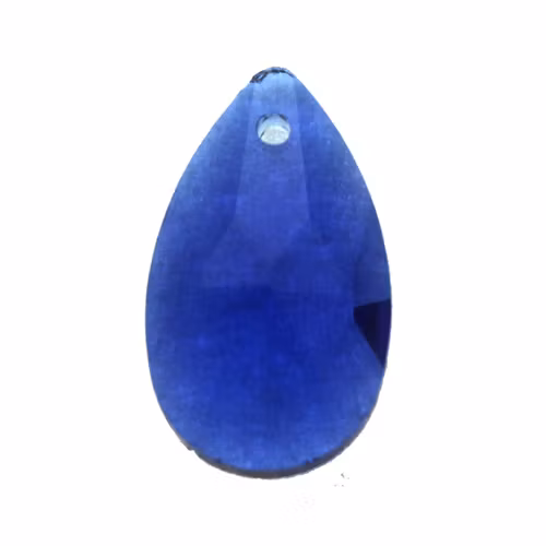 Cobalt Pear Pendant 22x13mm 1st