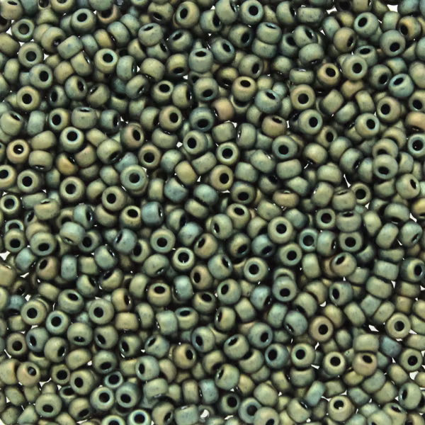 Matte Metallic Patina Iris 11-2008 Miyuki Seedbeads 11/0 10g