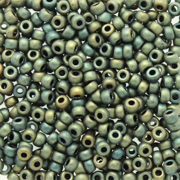 Matte Metallic Patina Iris 8-2008 Miyuki Seedbeads 8/0 10g