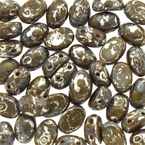 Opaque Dark Grey Patina Silver Samos 5g
