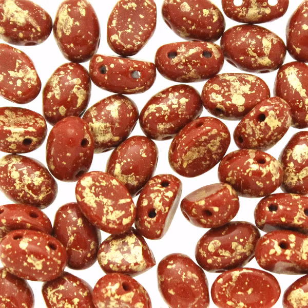 Opaque Burnt Sienna Gold Splash Samos 5g