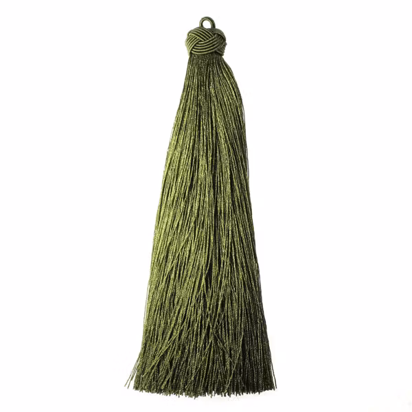 Olive Green Tassel/Tofs Ø18mm 16cm 1st