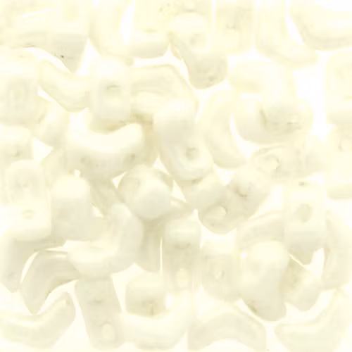 Opaque White Luster Mini Chevron 5g