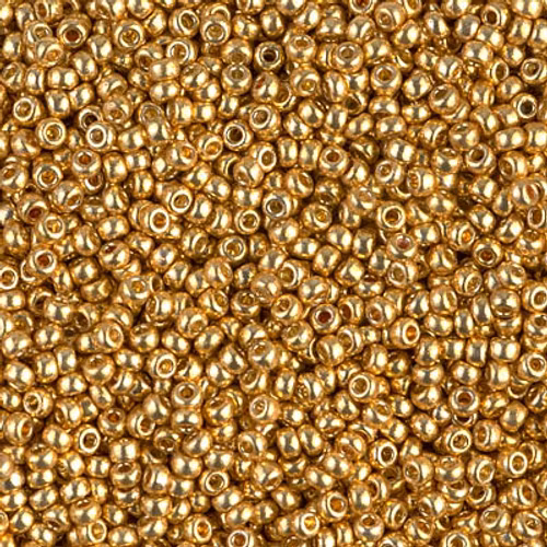 Duracoat Galvanized Gold 11-4202 Miyuki Seedbeads 11/0 10g