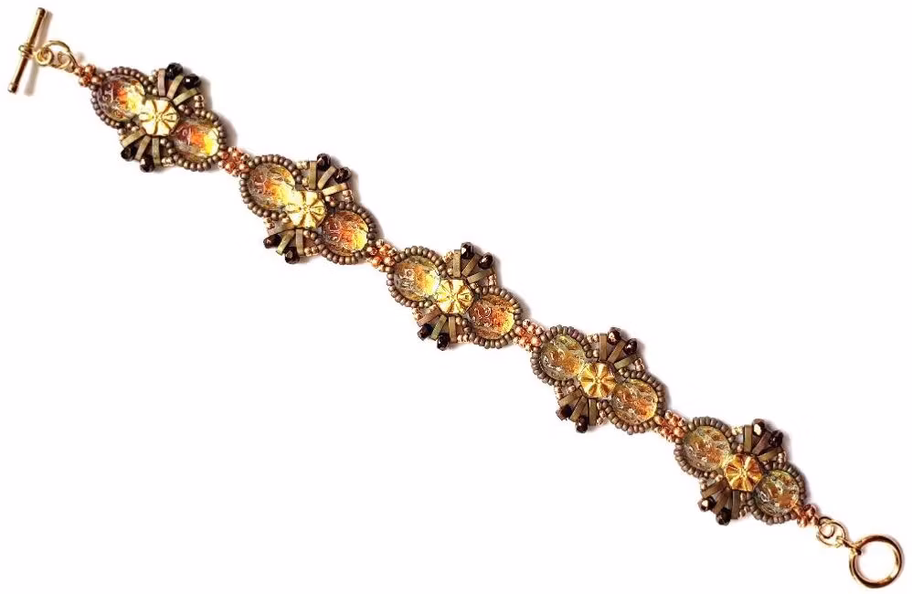 Fanfare Örhänge Armband PDF 1pkt Baroque