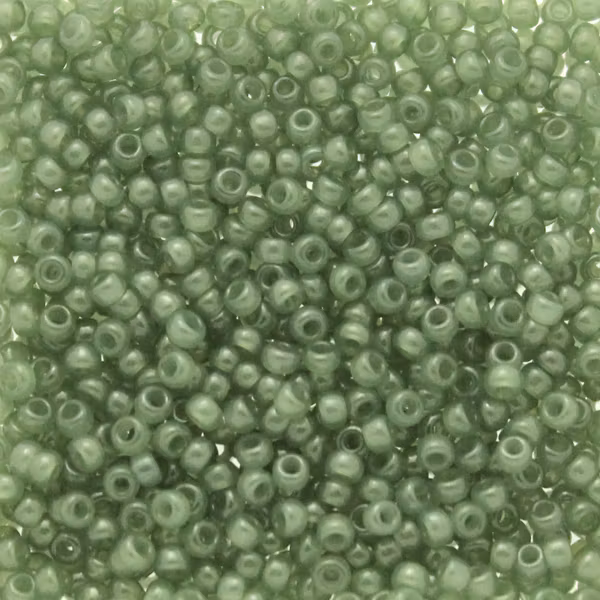Translucent Sage 11-2375 Miyuki Seedbeads 11/0 10g