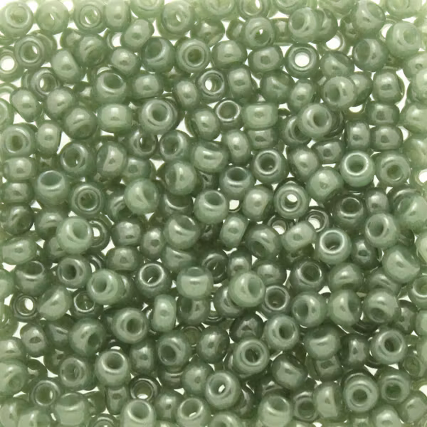 Translucent Sage 8-2375 Miyuki Seedbeads 8/0 10g