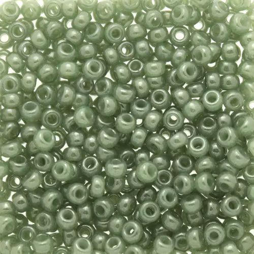 Translucent Sage 8-2375 Miyuki Seedbeads 8/0 10g