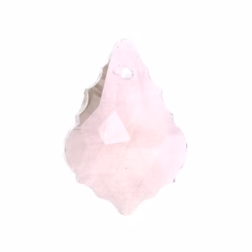 Pink Baroque Pendant 16x11mm 1st