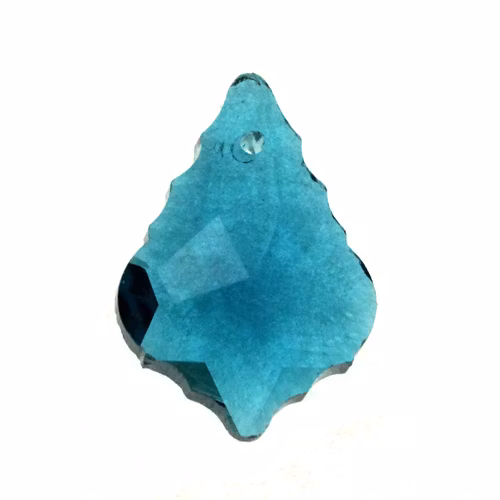 Teal Baroque Pendant 22x15mm 1st