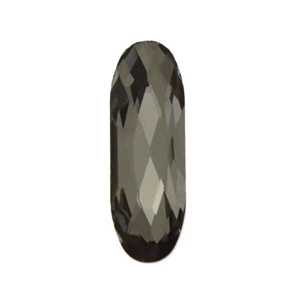 Black Diamond Kinesisk Strass Long Oval 27x9mm 1st
