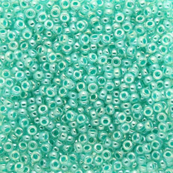 Aqua Green Ceylon 15-0536 Miyuki Seedbeads 15/0 5g