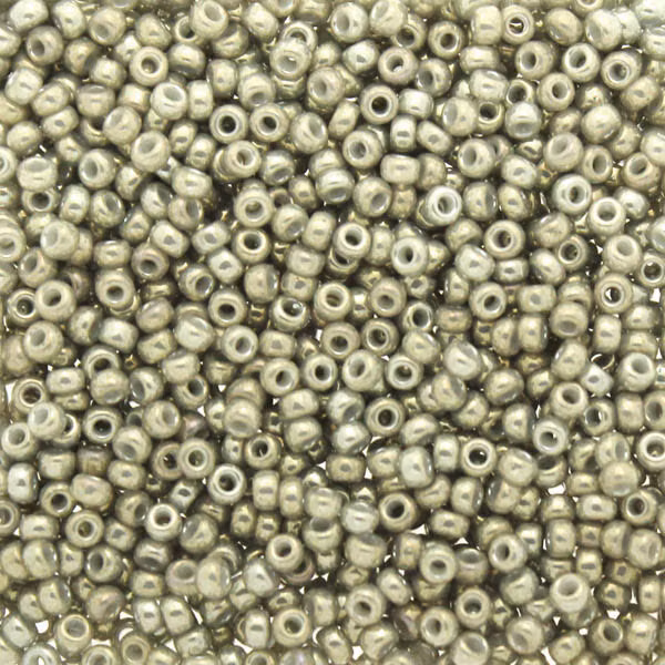 Opaque Smoke Gray Luster 11-1865 Miyuki Seedbeads 11/0 10g