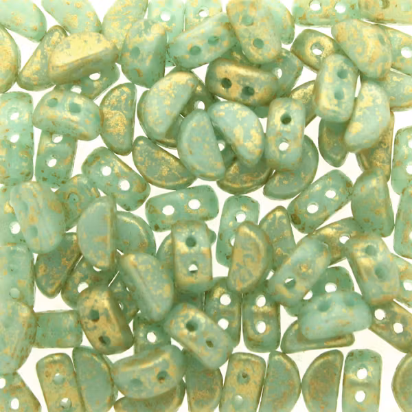 Green Aqua Opal Gold Splash Kos 5g