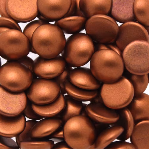 Copper Cabochon Par Puca 8mm 5g