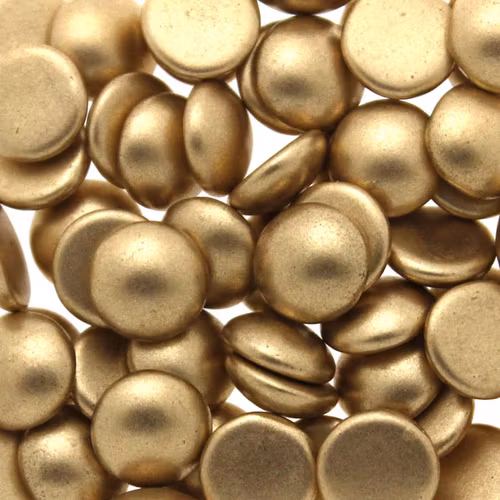 Aztec Gold Cabochon Par Puca 8mm 5g