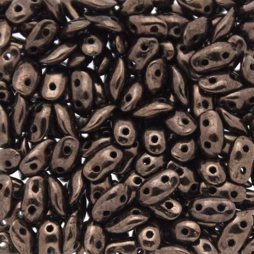 Jet Bronze Wave Bead 5g