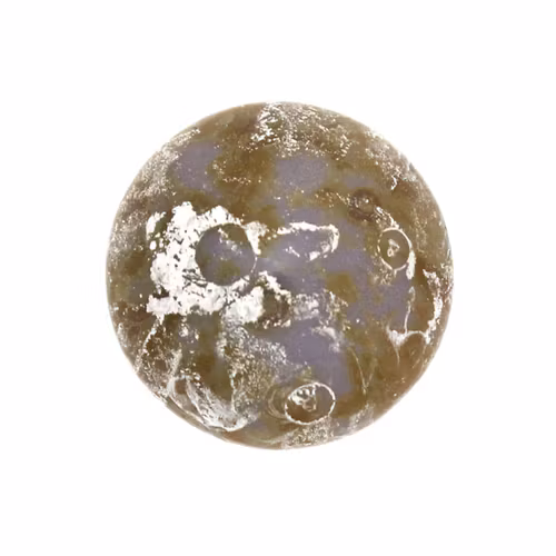 Frost Parme Patina Silver Cabochon Par Puca 18mm 1st