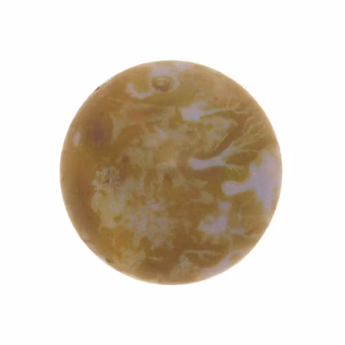 Frost Parme Travertin Cabochon Par Puca 18mm 1st