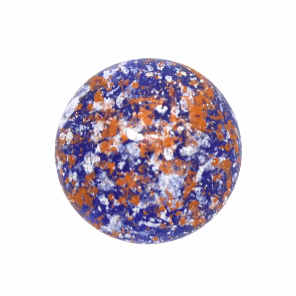 Frost Royal Blue Tweedy Copper Cabochon Par Puca 18mm 1st