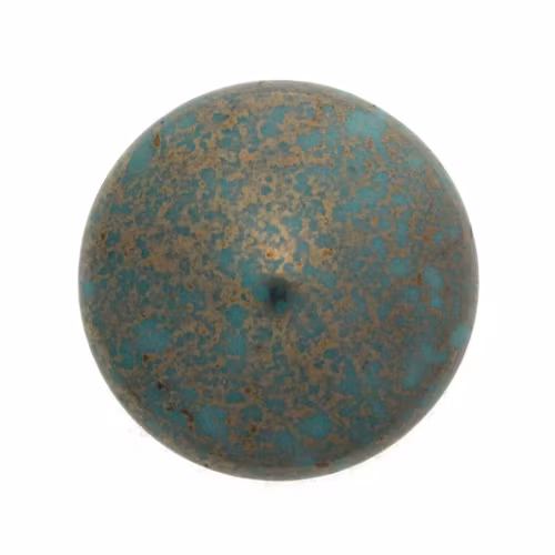 Frost Jade Teracota Bronze Cabochon Par Puca 25mm 1st