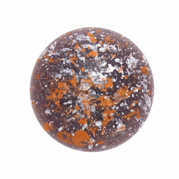 Frost Parme Tweedy Copper Cabochon Par Puca 25mm 1st