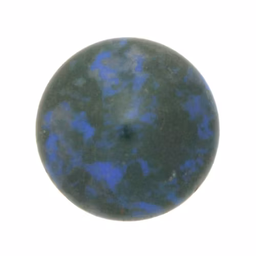 Frost Royal Blue Travertin Cabochon Par Puca 25mm 1st