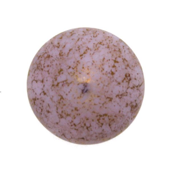 Frost Sweet Pink Teracota Bronze Cabochon Par Puca 25mm 1st