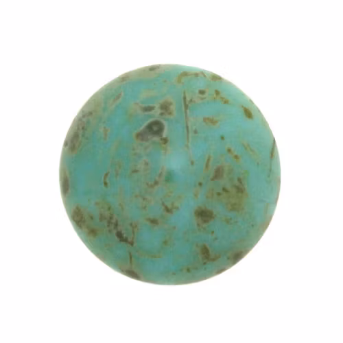 Frost Jade Travertin Cabochon Par Puca 18mm 1st