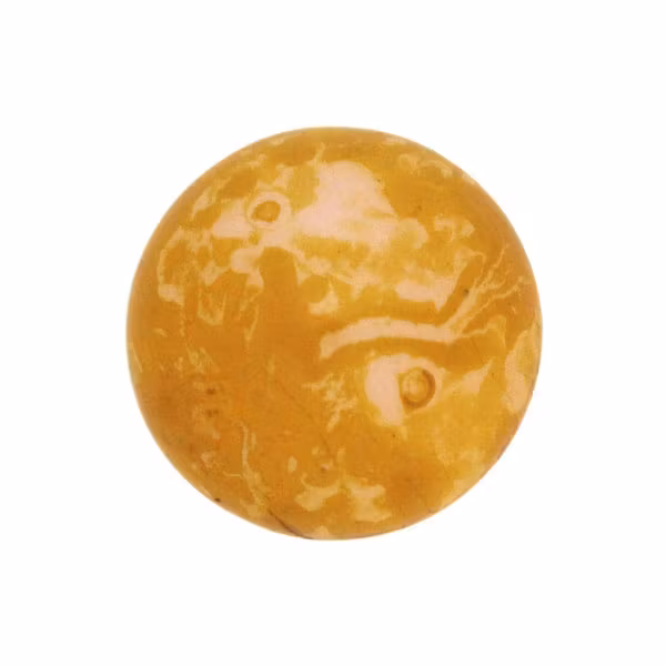 Frost Sweet Pink Travertin Cabochon Par Puca 18mm 1st