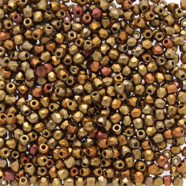 Metallic Mix Fire Polish TRUE 2mm 50st