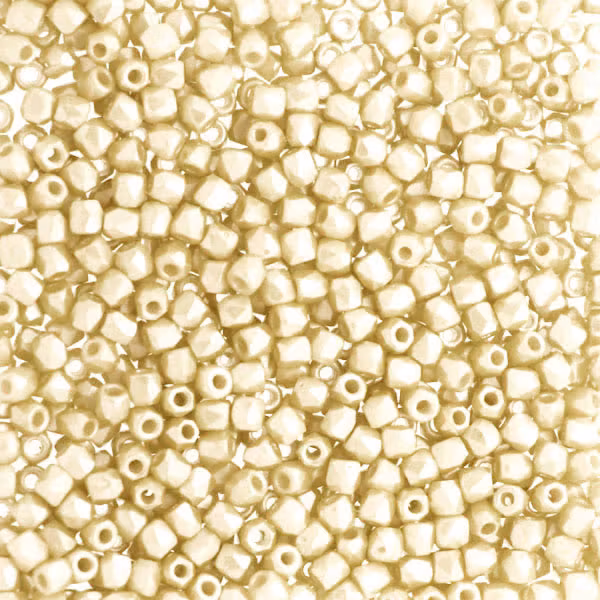 Alabaster Pastel Cream Fire Polish TRUE 2mm 50st