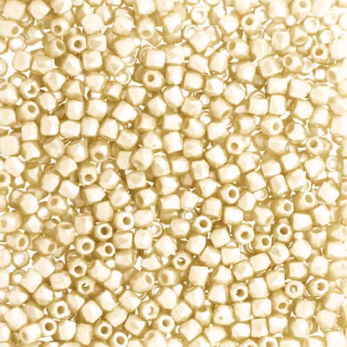Alabaster Pastel Cream Fire Polish TRUE 2mm 50st