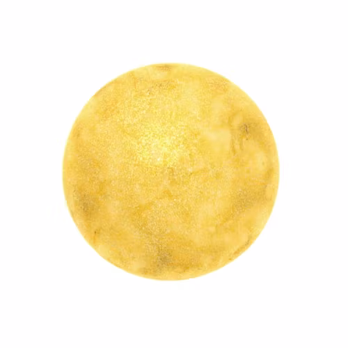 Alabaster Milky Honey Cabochon Par Puca 18mm 1st