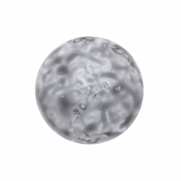 Alabaster Milky Light Grey Cabochon Par Puca 18mm 1st