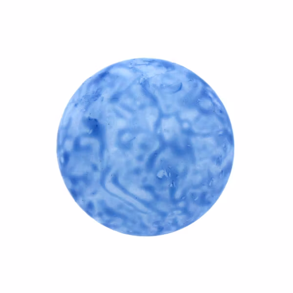 Alabaster Milky Light Sapphire Cabochon Par Puca 18mm 1st