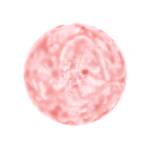 Alabaster Milky Light Rose Cabochon Par Puca 25mm 1st