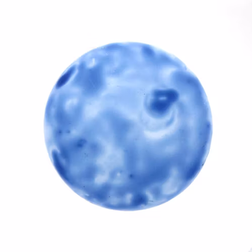 Alabaster Milky Light Sapphire Cabochon Par Puca 25mm 1st