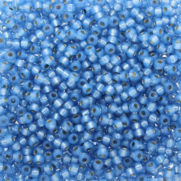 Duracoat Semi-matte Silverlined Dyed Light Bayberry 11-4242 Miyuki Seedbeads 11/0 10g